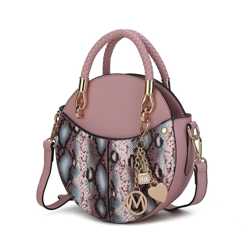 2409 Crossbody Bag , Handbag Lady circle Purse Messenger
